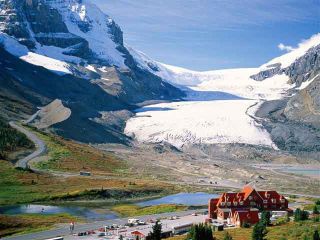 How about a 3-mile-long glacier that you can visit in your car? That’s the Athabasca Glacier, located in the spectacular Columbia Icefield near Jasper in the Canadian Rockies. Visit soon, though, as this behemoth beauty has been receding at a rapid clip for the past century.