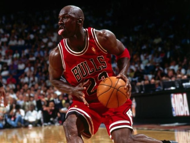 Career playoff stats: 33.4 PPG, 6.4 RPG, 5.7 APG                                                                  Accolades: 6 NBA titles, 6 Finals MVPs, 5 reg. season MVPsMichael Jordan is widely known as the game's greatest player—and for good reason.