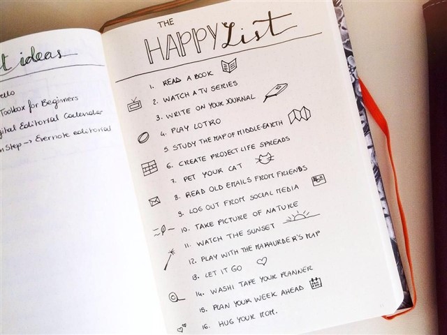 Remember that amazing holiday you went on? What about that hilarious night out with your mates? Jot down a list of all the good things in your life, from the people who make you laugh to the things you’ve achieved and the positive experiences you’ve had. Add pictures of yourself when you felt happiest and flick through it whenever you need cheering up.