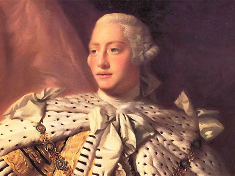 Meanwhile, George III is notable as the king who was mad, as immortalized in the film “The Madness of King George III“. He suffered from a kind of psychosis – possibly porphyria- which may have been related to the inbreeding common amongst the royal families of Europe at the time. It was also possibly triggered by the death of his youngest and favorite daughter, Princess Amelia. He was declared unfit to rule in 1810 and so his son (later George IV) took over as Prince Regent. George III reigned from 1760 to 1820, so had an impressive reign of 59 years and 96 days but was only actively ruling for a part of that. His reign had a mixed military record, with his armies defeating Napoleon but losing to the colonists in America who wanted independence for their new nation. He was a popular king at the time, but ultimately is remembered for the insanity that overtook him towards the end of his life.