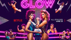 GLOW is an American comedy web television series created by Liz Flahive and Carly Mensch.[1] The series revolves around a fictionalization of the characters and gimmicks of the 1980s syndicated women's professional wrestling circuit, the Gorgeous Ladies of Wrestling (or GLOW) created by David McLane.[2] The first season consists of 10 episodes[3] and was released via Netflix on June 23, 2017.[4] On August 10, 2017, Netflix renewed the series for a second season of 10 episodes, which premiered on June 29, 2018.[5]https://en.wikipedia.org/wiki/GLOW_(TV_series)