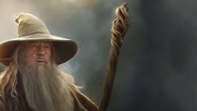Gandalf /ËˆÉ¡ændÉ‘Ëlf/[2] is a fictional character and one of the protagonists in J. R. R. Tolkien's novels The Hobbit and The Lord of the Rings. He is a wizard, member of the Istari order, as well as leader of the Fellowship of the Ring and the army of the West. In The Lord of the Rings, he is initially known as Gandalf the Grey, but returns from death as Gandalf the White.[3]https://en.wikipedia.org/wiki/Gandalf