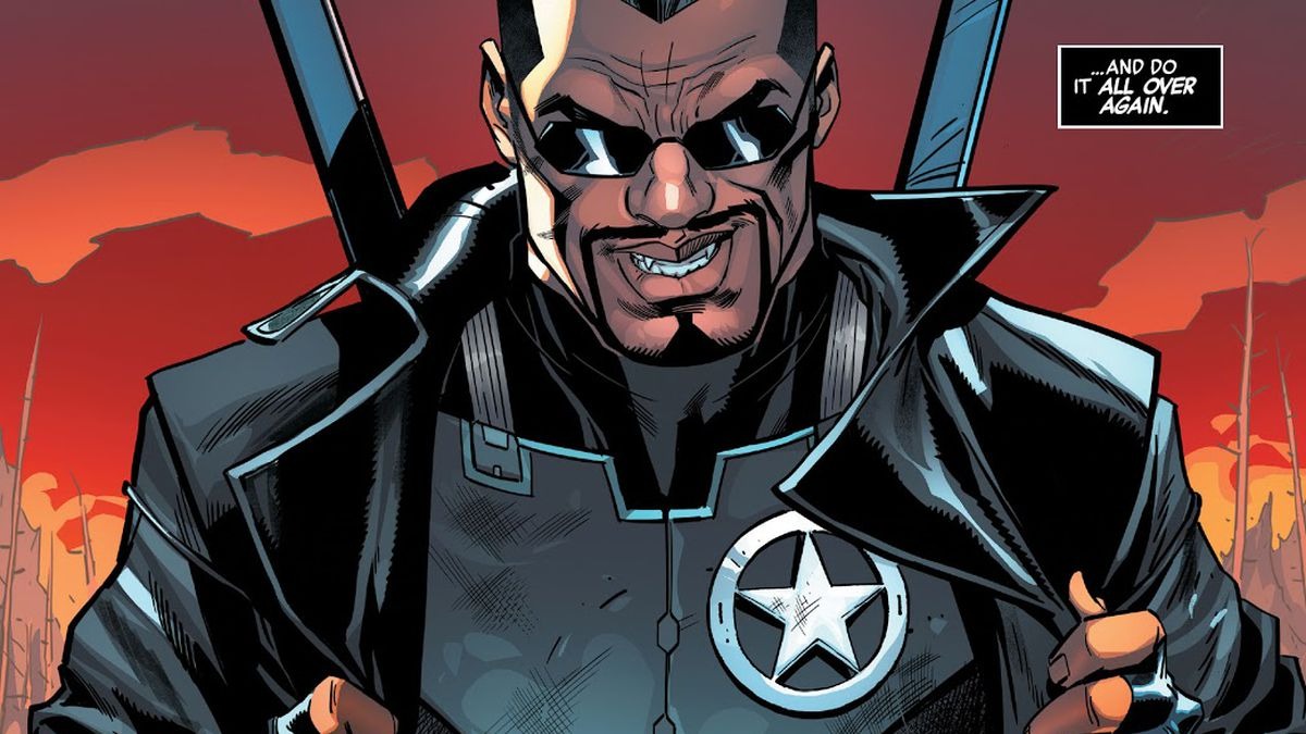 Blade (Eric Brooks) is a fictional character appearing in American comic books published by Marvel Comics. Created by writer Marv Wolfman and pencille...