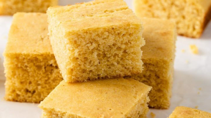 Cornbread is a quick bread made with cornmeal, associated with the cuisine of the Southern United States, with origins in Native American cuisine. Dum...